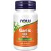 Now foods Garlic Oil (garlic oil) 1500mg laboratory testing vegetable gluten -free without genetic engineering (soft capsules 100 piece) 100 pieces (1 Pack) 100