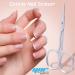 Nail Scissors Professional Cuticle Scissors Extra Strong Straight Curved Manicure Nail Art Scissors (CS-02) - Buy Online on GoSupps.com
