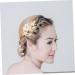 FRCOLOR 1pc White Bridal Comb White Hair Clips Pearl Headpiece Bridal Headdress Bride Headdress for Wedding Decorative Hair Combs Bride Hair Clip Hair Jewelry for Wedding Bridal Hair Alloy - Buy Online on GoSupps.com