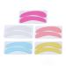 5 Pairs Eyelash Extension Under Eye Pads Half Moon Shaped Reusable Silicone Eye Pads for Eyelash Transplant