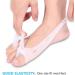 Jycch 5 Pair Hammer Toe Corrector & Forefoot Cushions | Silicone Spacer for Hallux Valgus Relief - Unisex - Buy Online on GoSupps.com