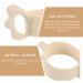 Toyandona Silicone Baby Bottles with Easy Wear Handle - Perfect for 6-7cm Diameter Feeding | White Baby Bottle Accessories - Buy Online on GoSupps.com