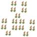 FRCOLOR 15 Pairs Creative Headdress Christmas Hair Barrette Antlers Shape Barrette Deer Horn Hair Clip Reindeer Antler Headband Deer Hair Clips Xmas Hair Clip Issue Card Baby