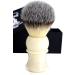 Premium Shaving Brush Gift for Men - Ivory Knot Synthetic Hair in Branded Packaging - Buy Online on GoSupps.com