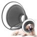 Halskrause dog leak protection soft protective collar tape tapes adjustable recycling neck band breathable pet Elisabethan dog collar leak protection dog (l gray) l gray