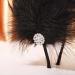 GENBREE 1920s Flapper Headband with Feather - Black Feather Headwear for Women and Girls - Buy Online on GoSupps.com