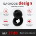 Ultra Comfort Ear Plugs - High NRR 27 dB for Sleep Study Travel & Concerts | 3 Sizes (S/M/L) | Black - Buy Online on GoSupps.com