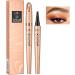 Eyebrow Pencil with 4 Micro-Fork Tips Long-Lasting and Smudge-Proof Eyebrow Pencil for Natural and Defined Brows (Light Brown) - Buy Online on GoSupps.com