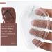 EXCEART Metatarsal Toe Guards - 3 Pairs Silicone Gel Cushions for Sandals & Flip Flops - Protective Forefoot Inserts for Women - Buy Online on GoSupps.com