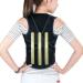 Adjustable Posture Corrector for Adult Back Straightener Braces Lumbar Support Straight Black M