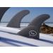 Ho Stevie! Stabilizer Surfboard Fin - Black Twin Tab | Center/5th Fin | Includes Fin Key and Screws - Buy Online on GoSupps.com
