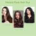 Natural Plant Hair Dye | 10ml Bubble Shampoo - Chestnut Brown | Gray Hair Coverage | Eco-Friendly & Gentle Formula | Shop Now - Buy Online on GoSupps.com