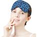 Blue Leopard Animal Print Sleep Mask for Women - Adjustable Eye Shades with Elastic Strap - Buy Online on GoSupps.com