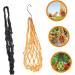 NOLITOY 2pcs String Chicken Feeding Black Hooks for Hanging Foraging Tool Chicken to Feed Tool Belt Nylon - Buy Online on GoSupps.com