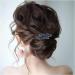 Yheakne Rhinestone Wedding Hair Clip Barrette Blue Crystal Hair Barrette Shine Bride Headpieces Decorative Headwear Sapphire Crystal Hair Clip Bridal Hair Accessories for Women and Girls (Blue B) - Buy Online on GoSupps.com