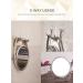 OMIRO Travel Vanity Mirror 5 Inch Double-Sided 1X/15X Magnification Swivel Makeup Mirror - Chrome Finish - Buy Online on GoSupps.com