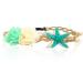 Starfish Shell Wave Headband  Elastic Flowers Hairband  Flower Headpiece  Mermaid Hair Band