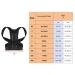 Posture Corrector for Men&Women Back Brace Posture Corrector-Adjustable Breathable Back Straightener Back Corrector Posture Improve and Neck Back Shoulder Pain Relieve (S Black) Small Black - Buy Online on GoSupps.com
