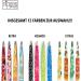 Nippes CITRUS cosmetic tweezers limescale | bevelled tip | stainless steel | colourful lacquer | 9 cm long | fine tweezers | tear off eyebrow tweezers - Buy Online on GoSupps.com
