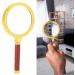 Portable Magnifier for Old Portable Magnifier 10X Magnifier with Detachable Wooden Handle for Reading Jewelry Small Gift - Buy Online on GoSupps.com