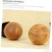 Ultechnovo Wooden Massage Balls - 2 Pack Acupressure Therapy & Meditation Device for Hand & Body Relaxation - Buy Online on GoSupps.com