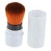 POPETPOP Telescopic Powder Brush Foundation Powder Brush Telescopic Brush Blending Blush Brush Bronzer Makeup Brush Concealer Brush Loose Brush Fluffy Makeup Brush Plastic Retractable Paint medium Blue