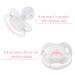 LittleForBig Large Shield Adult Pacifier - Princess Crown Pattern | Generation II - International Shipping - Buy Online on GoSupps.com