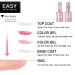 MIZHSE 2x18ML Base and Top Coat Gel Nail Polish Set | Long-Lasting Shiny Finish | No Wipe Soak Off UV LED Clear Nail Polish - Buy Online on GoSupps.com