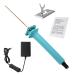 Foam Cutter Electric Hot Wire Cutter Pen 10CM Foam Board Cutter with Stand 18W Hot Knife Styrofoam Cutting Pen with Apaptor Foam Cutting Tool for Styrofoam Foam Cutting Arts Handcraft