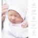 Newborn Cotton Baby Swaddle Wrap Blanket 0-3 Months - Grey Dancer Design - Buy Online on GoSupps.com