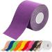 ATETEO Kinesiology Tape O-purple M: 5mX3.8cm