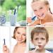 Gleavi 24 StK Double-Headed Toothbrush - Best Hard Toothbrush for Adults | Travel Holder for False Teeth & Prosthetic Cleaning | Word of Mouth Recommended - Buy Online on GoSupps.com