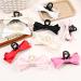 xbiez Cute Fairy Claw Clips Hairpin Y2K-Style Balletcore Headdress Bunches Accessories Bow Ribbon Cute Headdress Beige on black - Buy Online on GoSupps.com