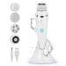 Cleansing Brush Electric Waterproof Face Brush 3 Speed Modes Face Brush for Cleaning and Exfoliating 4 Brush Heads Blackhead Removal USB Charging (Three Colors Random)