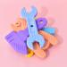 Tools Teething Toys | Safe Silicone Chew Toys Teething Toys - Soft Tools Teether Toys BPA Free Silicone Tool Shaped Toys for Toddlers Birthdays Christmas Gifts Kumprohu - Buy Online on GoSupps.com