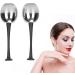 Facial Ice Glove - Ergonomic Stainless Steel Massager for Reducing Swelling | Black Handle - Buy Online on GoSupps.com