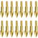 ZSHJGJR 24pcs Archery Target Field Points 75 Grain Gold Bullet Points for Hunting Practice - Buy Online on GoSupps.com