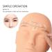 100pcs Disposable Brow Ruler - Transparent Microblading Stickers for Perfect Symmetrical Eyebrows | International Shipping - Buy Online on GoSupps.com