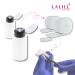 LALILL 2-Pieces Dispenser Pump Set - 200ml White Liquid Pump Bottles for Nail Polish & Manicure Remover - International Shipping Available - Buy Online on GoSupps.com
