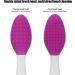 Buy Double-Sided Silicone Nose Cleaning Tool - Blackhead Remover Brush for Home & Salon | Perfect Lip Scrub for Women (Purple - Buy Online on GoSupps.com