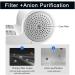 Shower Body Dryer Negative Ion Body Heater Hair Dryer Body Hair Dryer with Sensor Natural Warm and Cold Air with Scale 110V - Buy Online on GoSupps.com