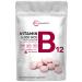 Micro Ingredients Vitamin B12 5000mcg | Methyl B12 Active Form   180 Chewable Tablets | Fast Dissolve  Natural Strawberry Flavor  Support Energy  Metabolism Health | Vegan  Non-GMO  & No Gluten