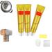 Raturv Metal Polish Cream Stainless Steel Scratch Remover Metal Cleaner Chrome Polish New Metal Rust Remover Chrome Rust Remover Stainless Polish Cream (3pcs)