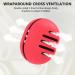 Fauxomor Makeup Sponge Holder - Breathable Silicone Beauty Blender Travel Bag - Frost-Proof Portable Tool for All Sizes - Red (1 Pack) - Buy Online on GoSupps.com