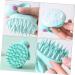 Frcolor 18-Piece Silicone Shampoo Brush Set for Women - Soft Hair Care & Scalp Massager for Curly Hair - Ideal for Kids & Bathroom Cleaning - Buy Online on GoSupps.com