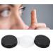 Contact Lens Container Cute Tweezers Contact Lens Box Square Shape Black Portable for Daily Use - Buy Online on GoSupps.com