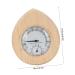 Yardwe Outdoor Thermometer - Hygrothermographer for Sauna & Kitchen | White Pine & Copper Indoor/Outdoor Measuring Device - Buy Online on GoSupps.com
