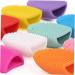 DOITOOL Makeup Brush Cleaner Tool Silicone Makeup Brush Cleaner Brush Washing Tool Makeup Brush Cleaner Egg Make up Travel Makeup Brush Silicone Cosmetic Brush Egg Mini Detergent medium Black - Buy Online on GoSupps.com