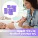Lyppul 12 PCs Diaper Pail Refill Film - Compatible with Genius & Tommy Tipee - 4.5m Plastic Bags for Baby Care - Purple - Buy Online on GoSupps.com