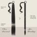 75 cm Fine Braid Ponytail Extension - Naturally Black Hair Tie for Women | Premium Braided Hair Extensions - Buy Online on GoSupps.com